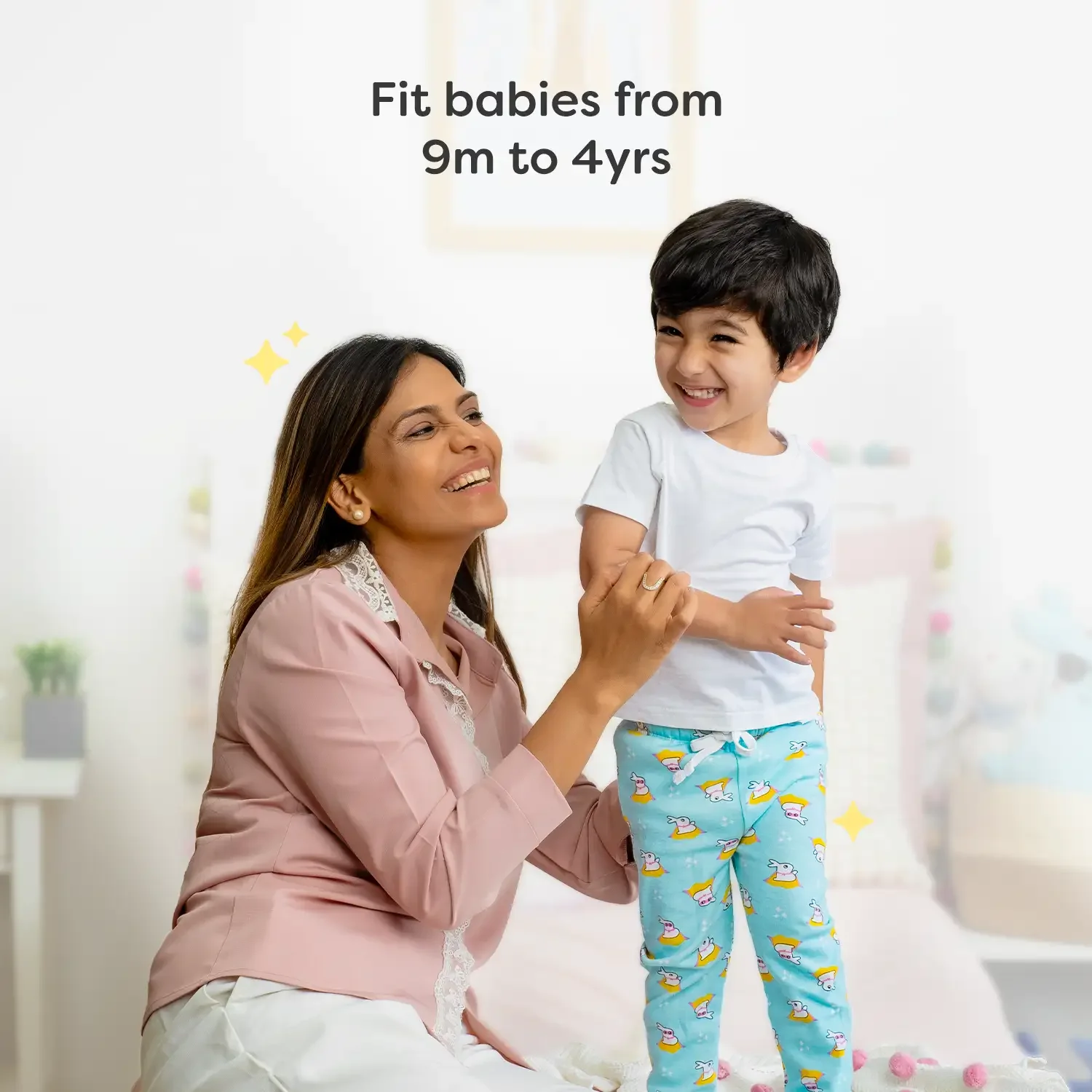 Adjustable Diaper Pants with Drawstrings + 6 Padded Underwear Combo - Image 16