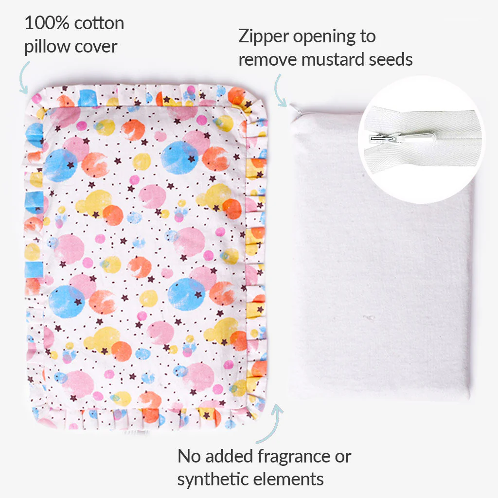 Mustard Seed Pillow - Pack of 2 (Little Pingu & Twinkle Stars) - Image 6