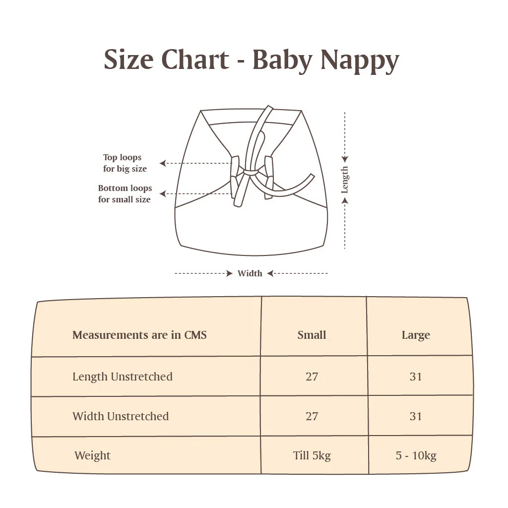 BASIC Cotton Nappy - Birdy Boo - Image 8