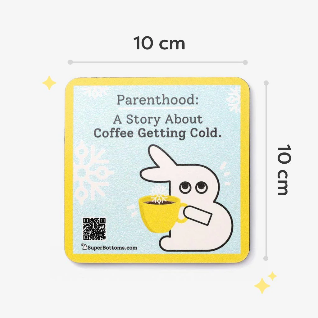 Bumazing Treasures - Coasters cum Magnet - Pack of 3 (Square) - Image 5