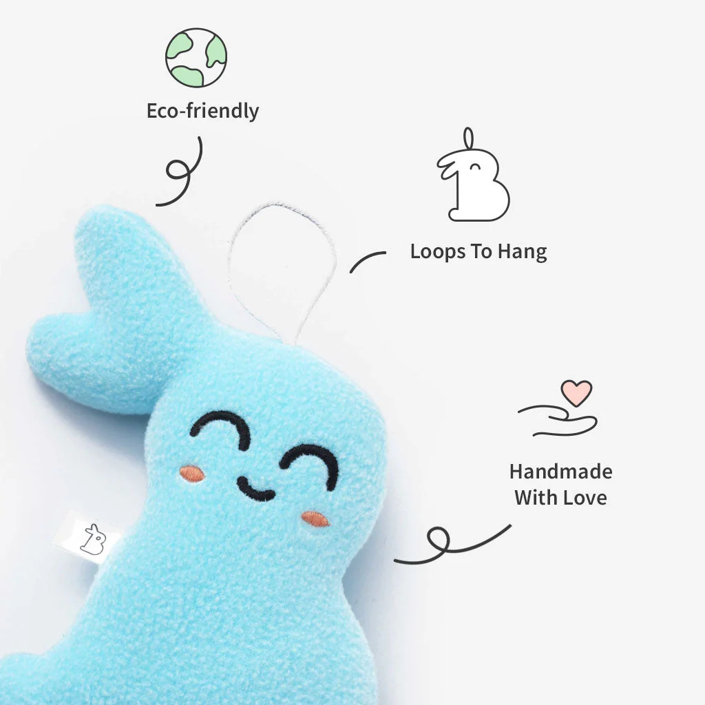 Bumazing Treasures - Pack of 2 Bummy Toy(1 Hunny Bummy Toy + 1 Bummy Toy with Heart Print and Rattle inside) - Image 3