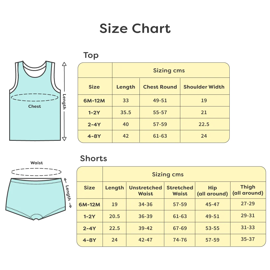 Choose Top and Shorts Set Size and Print New - Image 9