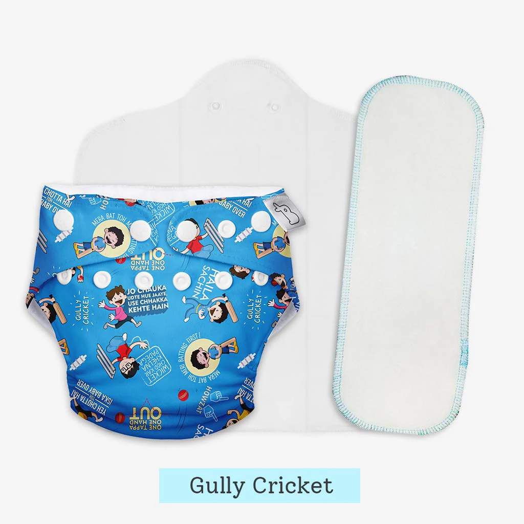 Heavy Wetter Combo (UNO Cloth Diaper + Magic Pad + Very Heavy Wetter Booster Pad) - Image 10