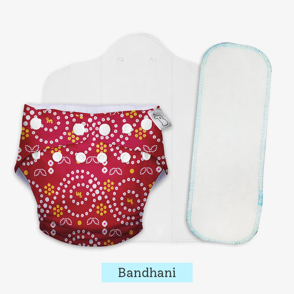Heavy Wetter Combo (UNO Cloth Diaper + Magic Pad + Very Heavy Wetter Booster Pad) - Image 13