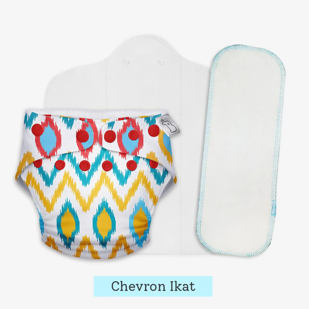 Heavy Wetter Combo (UNO Cloth Diaper + Magic Pad + Very Heavy Wetter Booster Pad) - Image 16