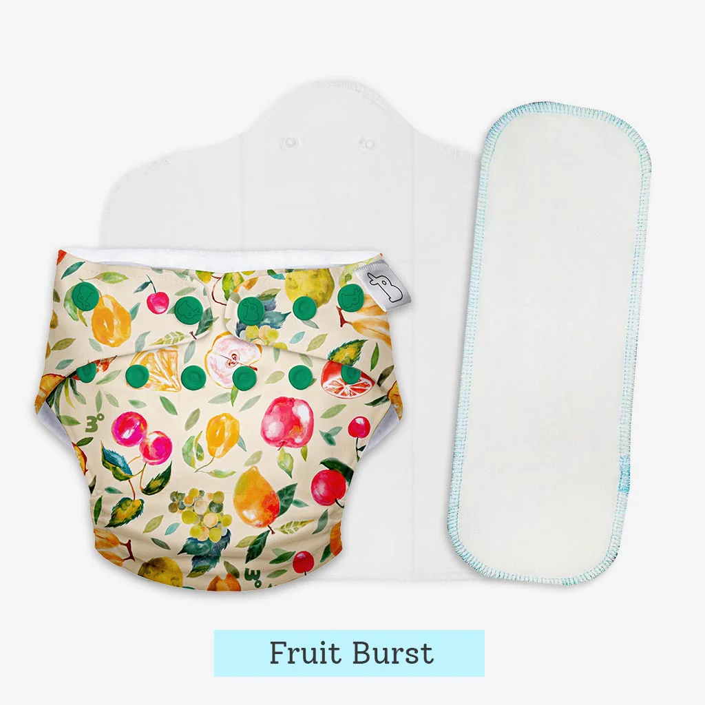 Heavy Wetter Combo (UNO Cloth Diaper + Magic Pad + Very Heavy Wetter Booster Pad) - Image 22