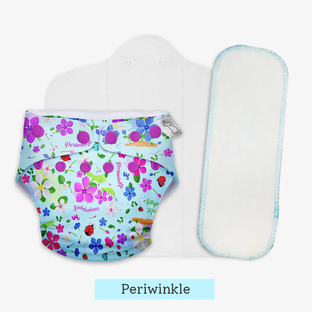 Heavy Wetter Combo (UNO Cloth Diaper + Magic Pad + Very Heavy Wetter Booster Pad) - Image 31