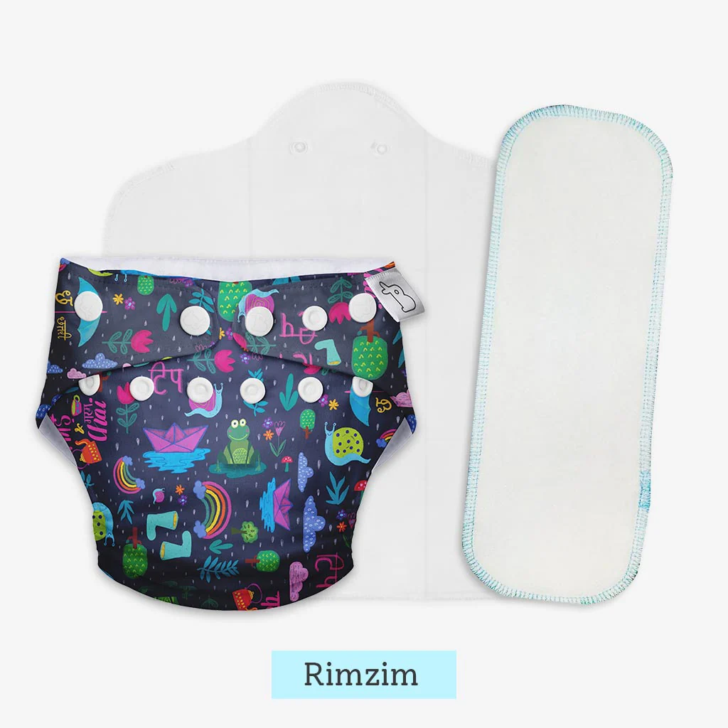 Heavy Wetter Combo (UNO Cloth Diaper + Magic Pad + Very Heavy Wetter Booster Pad) - Image 33