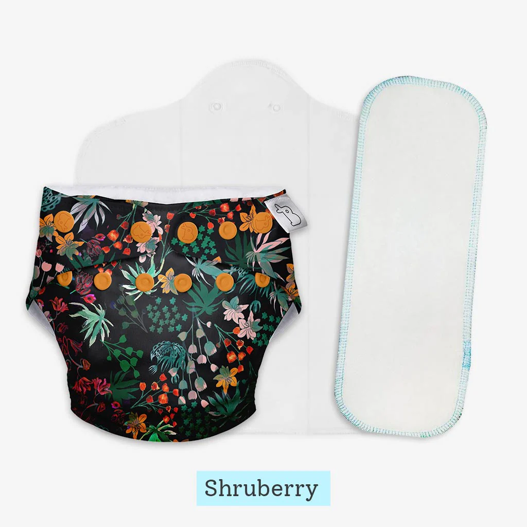 Heavy Wetter Combo (UNO Cloth Diaper + Magic Pad + Very Heavy Wetter Booster Pad) - Image 35