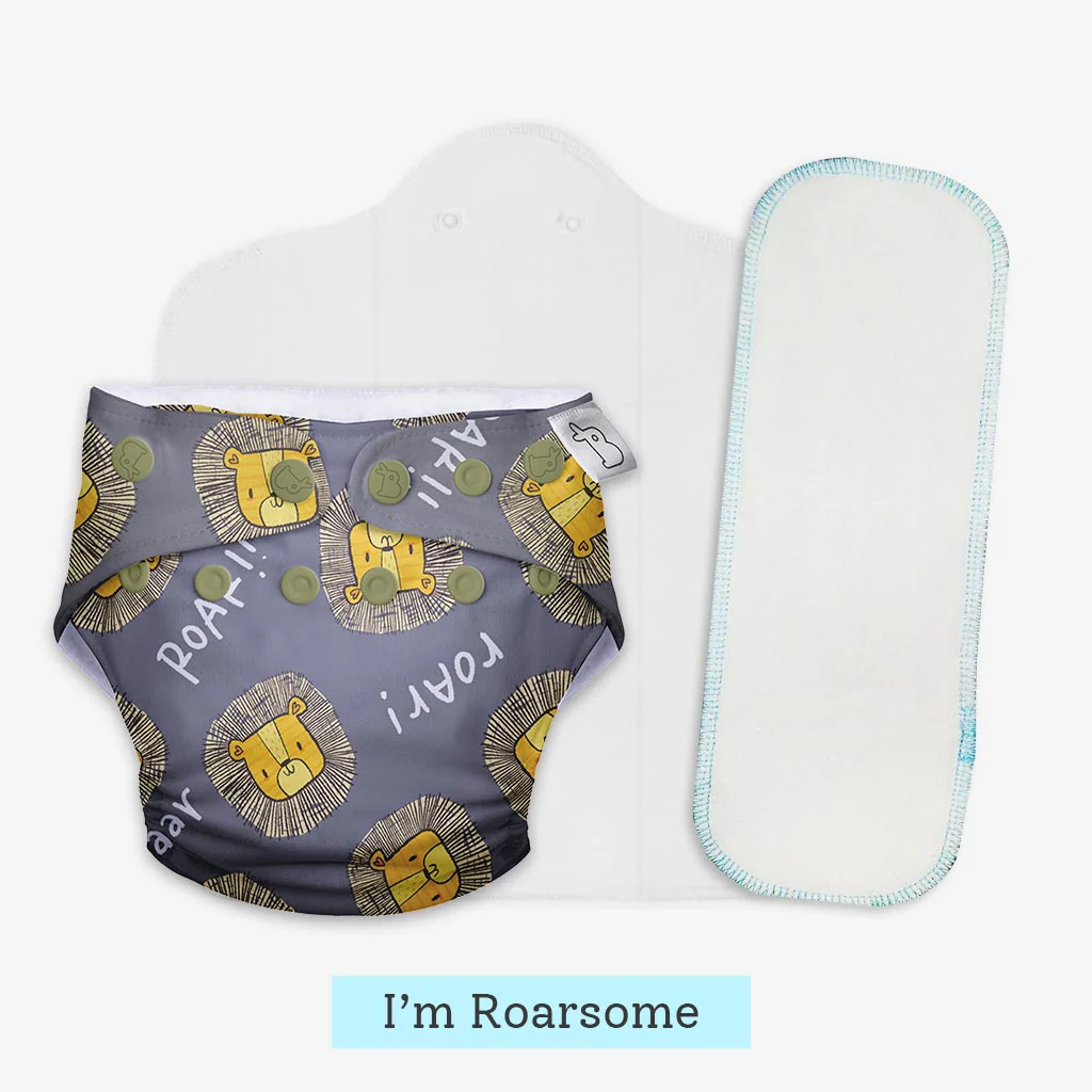 Heavy Wetter Combo (UNO Cloth Diaper + Magic Pad + Very Heavy Wetter Booster Pad) - Image 40