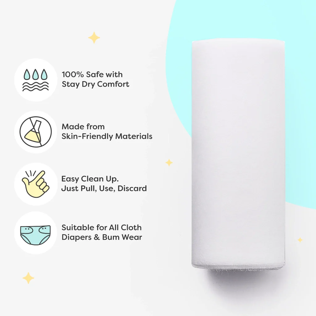 Disposable Easy Clean Top Sheets - Pack of 3 Diaper Liners (100pc) - Image 4