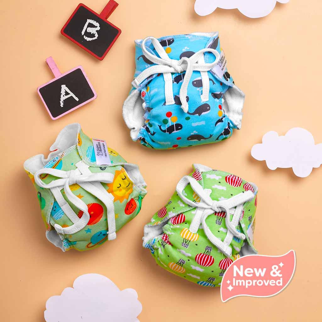Dry Feel Langots Pack of 3 for Newborn baby - Image 8
