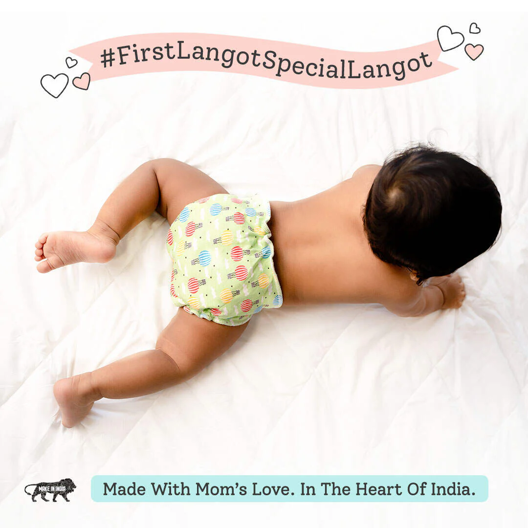 Dry Feel Langots Pack of 3 for Newborn baby - Image 7