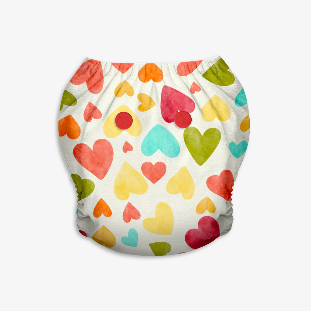 UNO Regular Cloth Diaper with only Dry Feel Pad (No Booster) - Baby Hearts - Image 13
