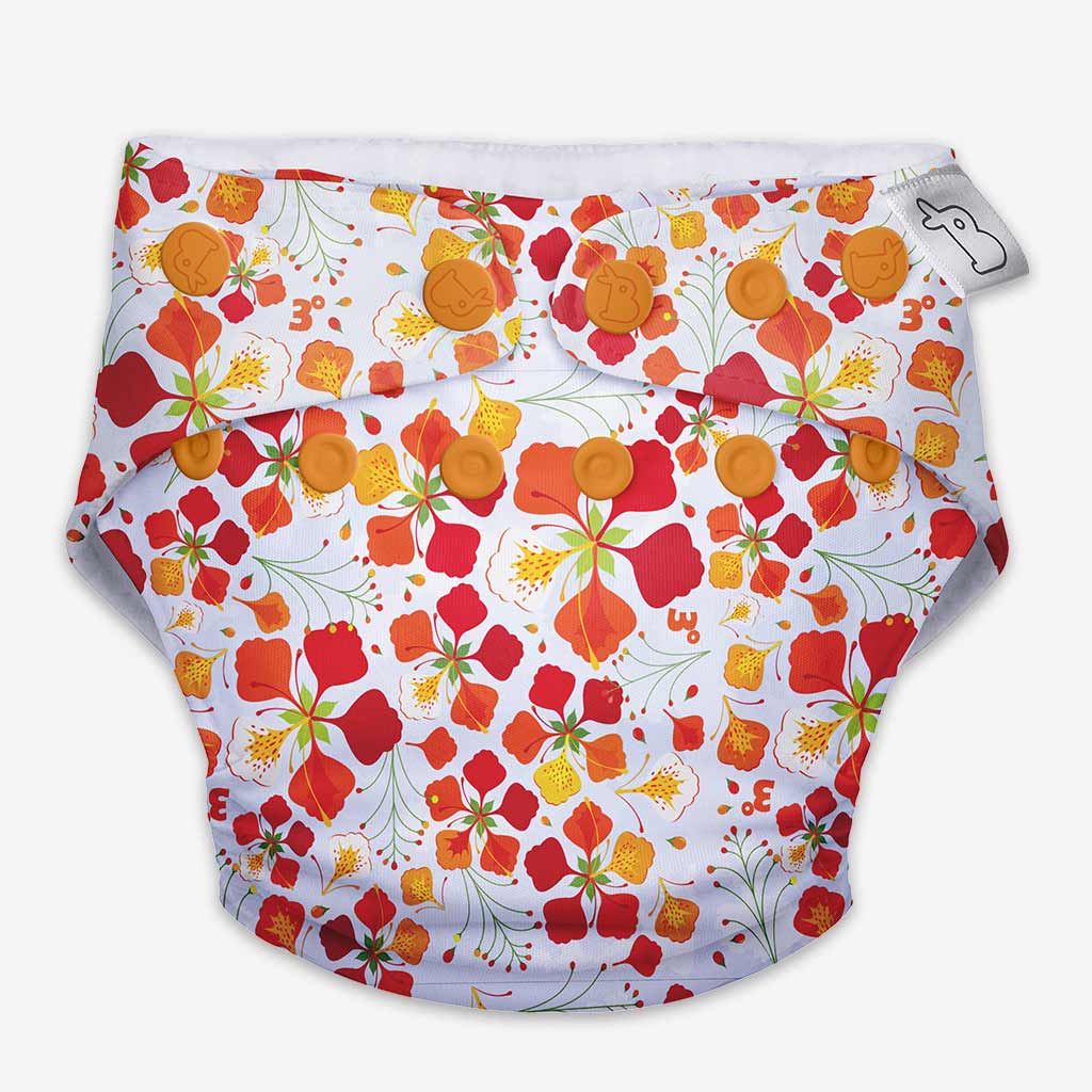 UNO Regular Cloth Diaper with only Dry Feel Pad (No Booster) - Gulmohar - Image 13