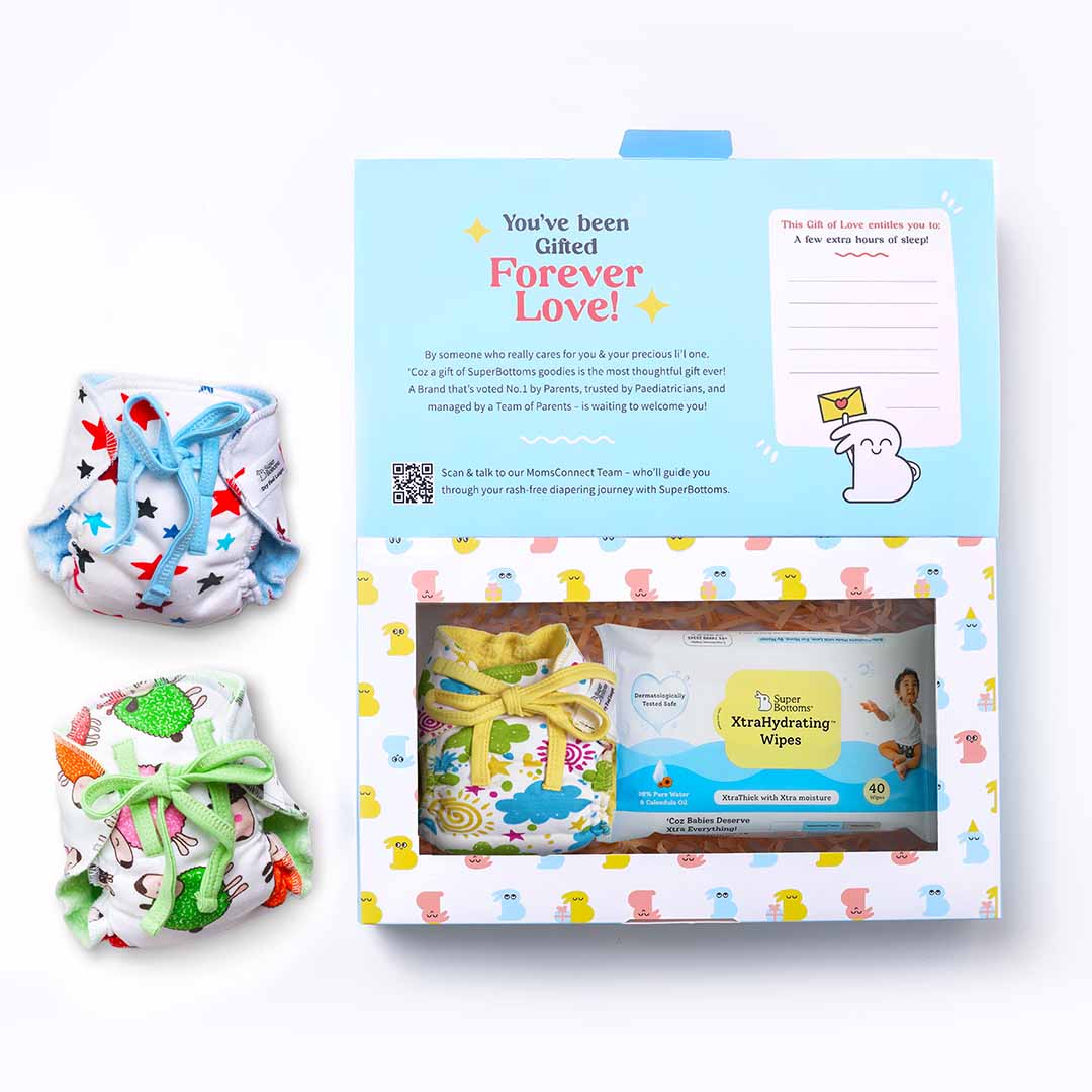 Newborn Diaper Mini Gift Set – Langot & Wipes - Image 10