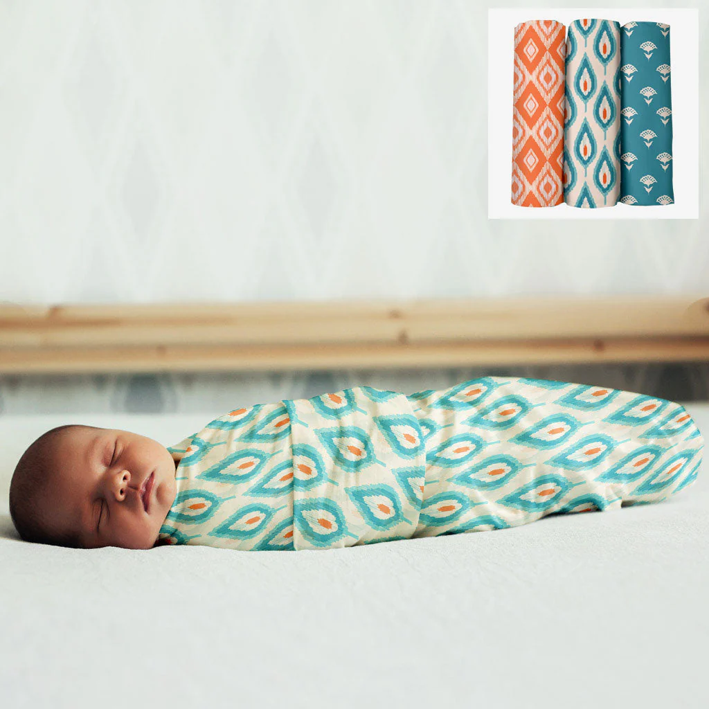 Pack of 12 Mulmul Swaddles - Image 3