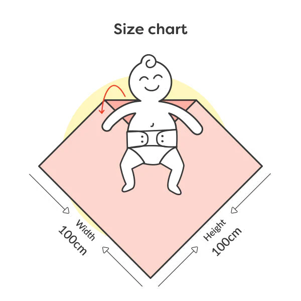 Pack of 9 Mulmul Swaddles - Image 10