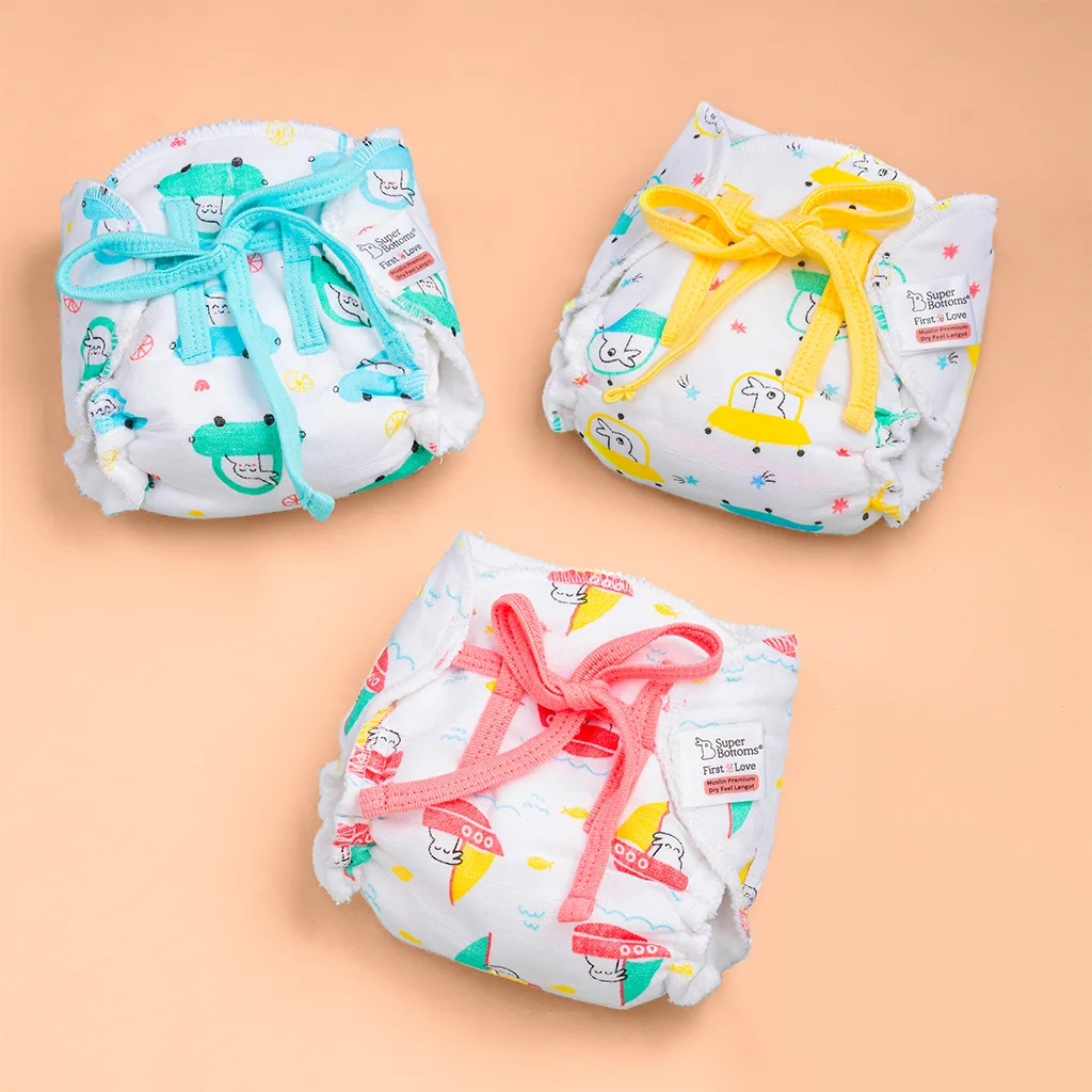 PREMIUM MUSLIN DryFeel Langot -Tiny Travelers - Image 9