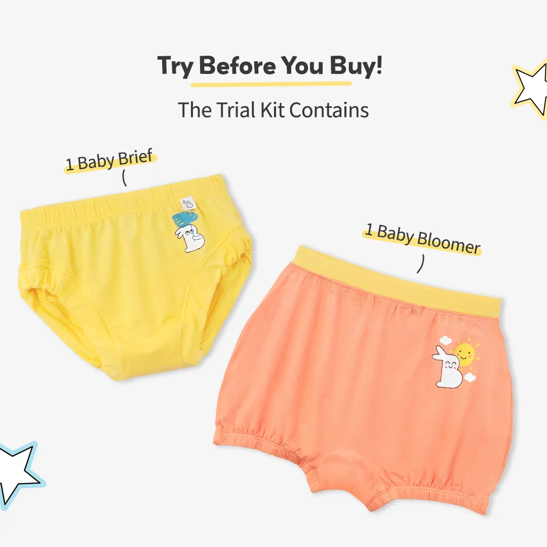 SuperSoft Baby Underwear Trial Kit (6M-4Y) - Image 3