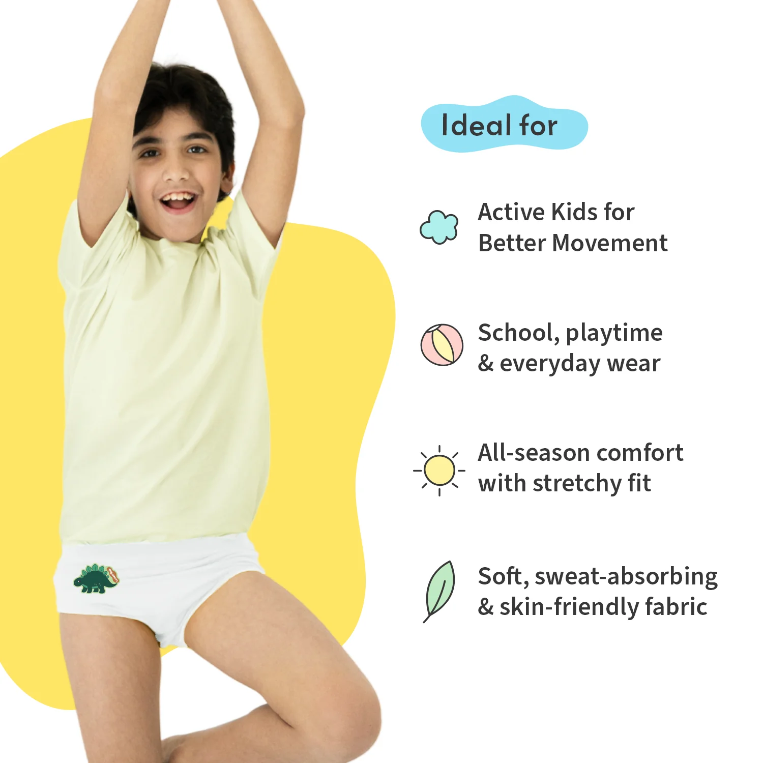 Boy Brief - White - Image 4