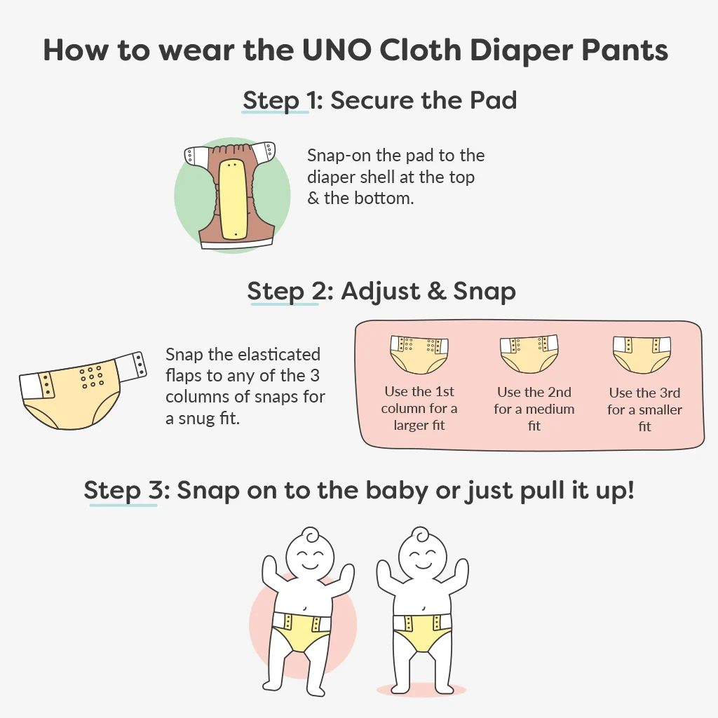 UNO Cloth Diaper Pants-Muddy Meadows - Image 10