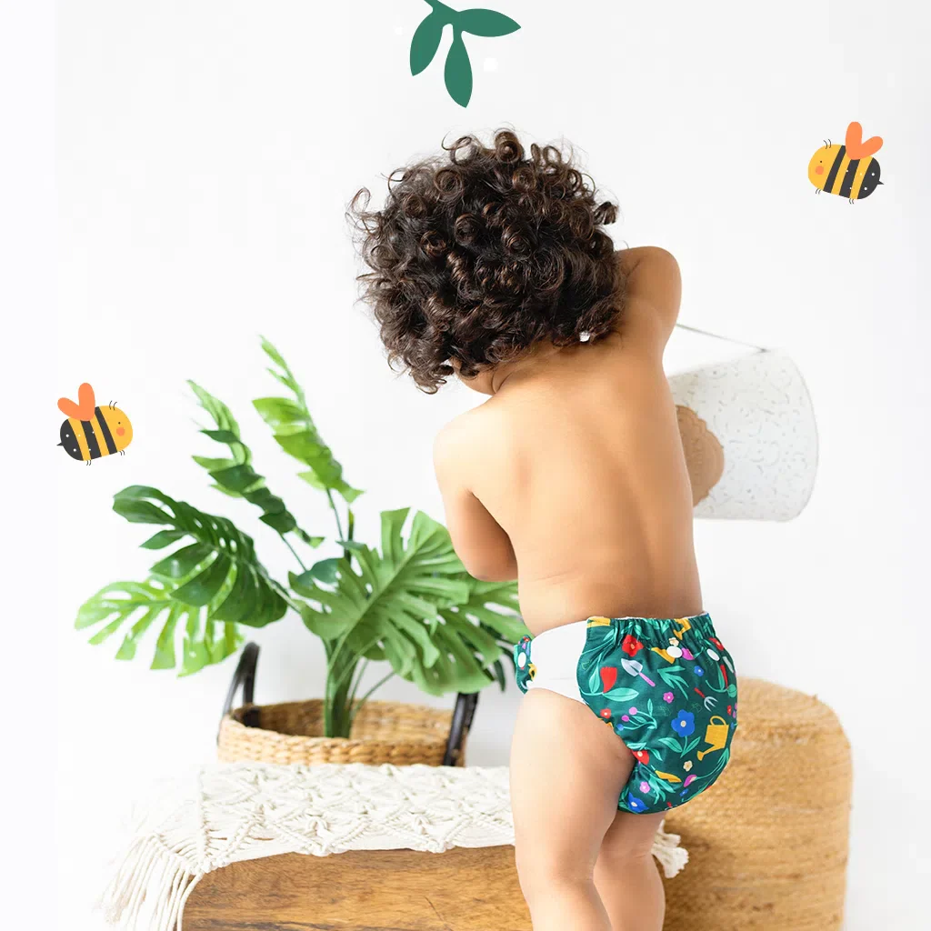 UNO Cloth Diaper Pants-Muddy Meadows - Image 5