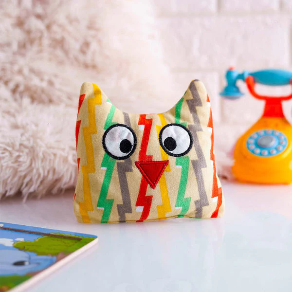 Pack of 3 - Yeow Meow - Mr. Owly - Hunny Bummy Upcycled Toys - Image 3