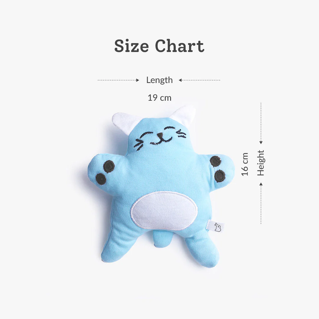 Pack of 3 - Yeow Meow - Mr. Owly - Hunny Bummy Upcycled Toys - Image 9