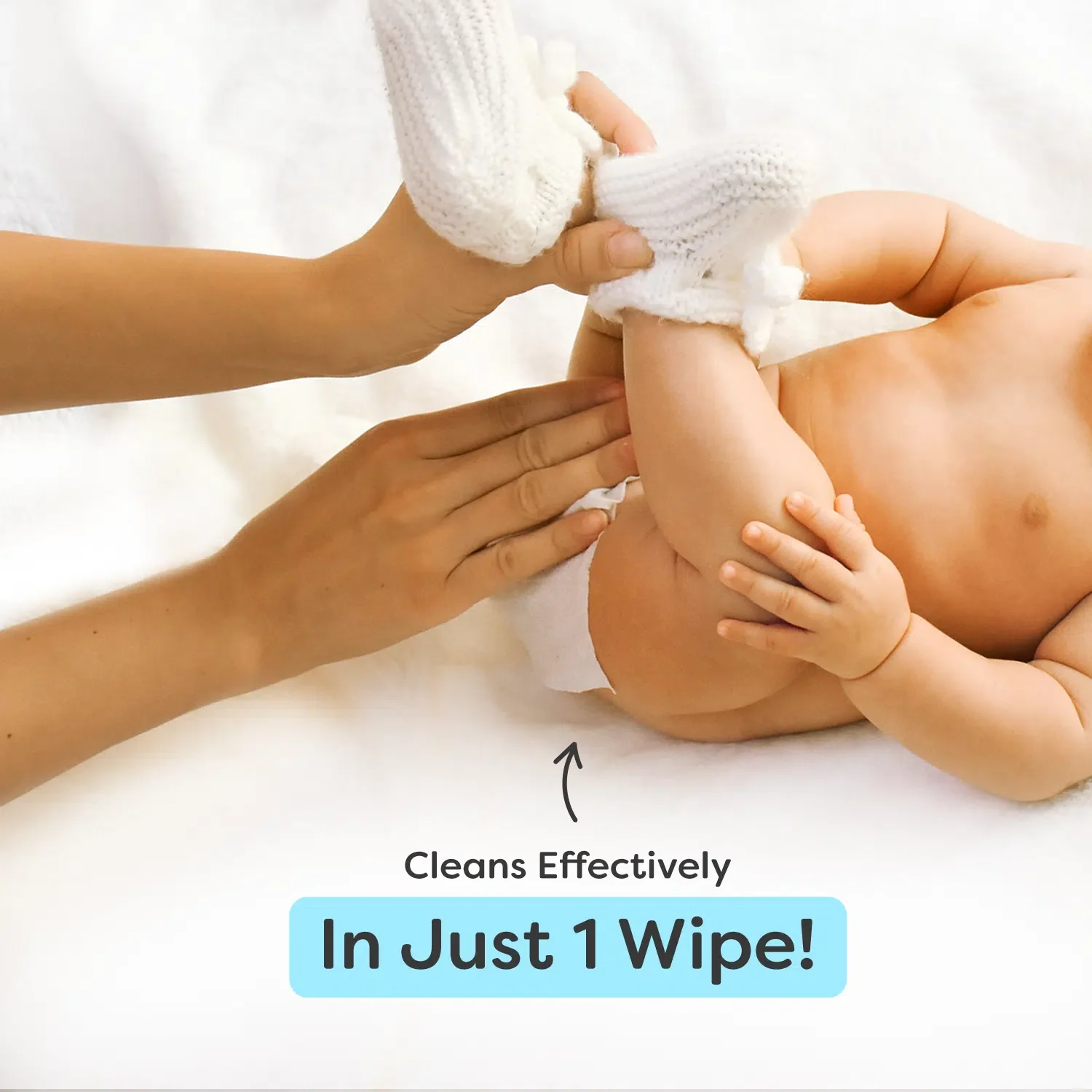 Super Saver Pack of 5 - 99% Pure Water Baby Wipes (72 pcs) - Image 7